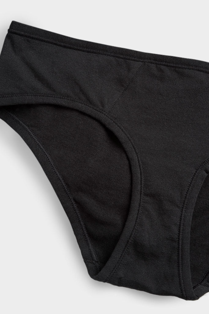 Cloud Cotton Brief in Black (Pack)