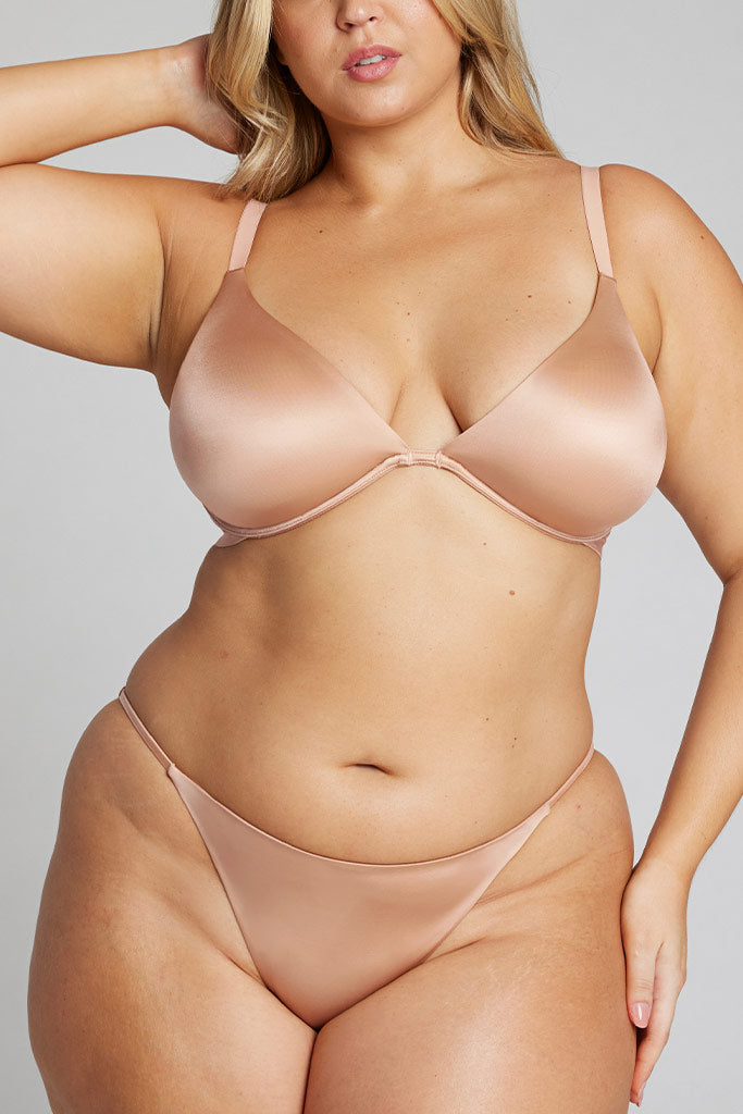 Glacé Baby Demi Bra in Buff