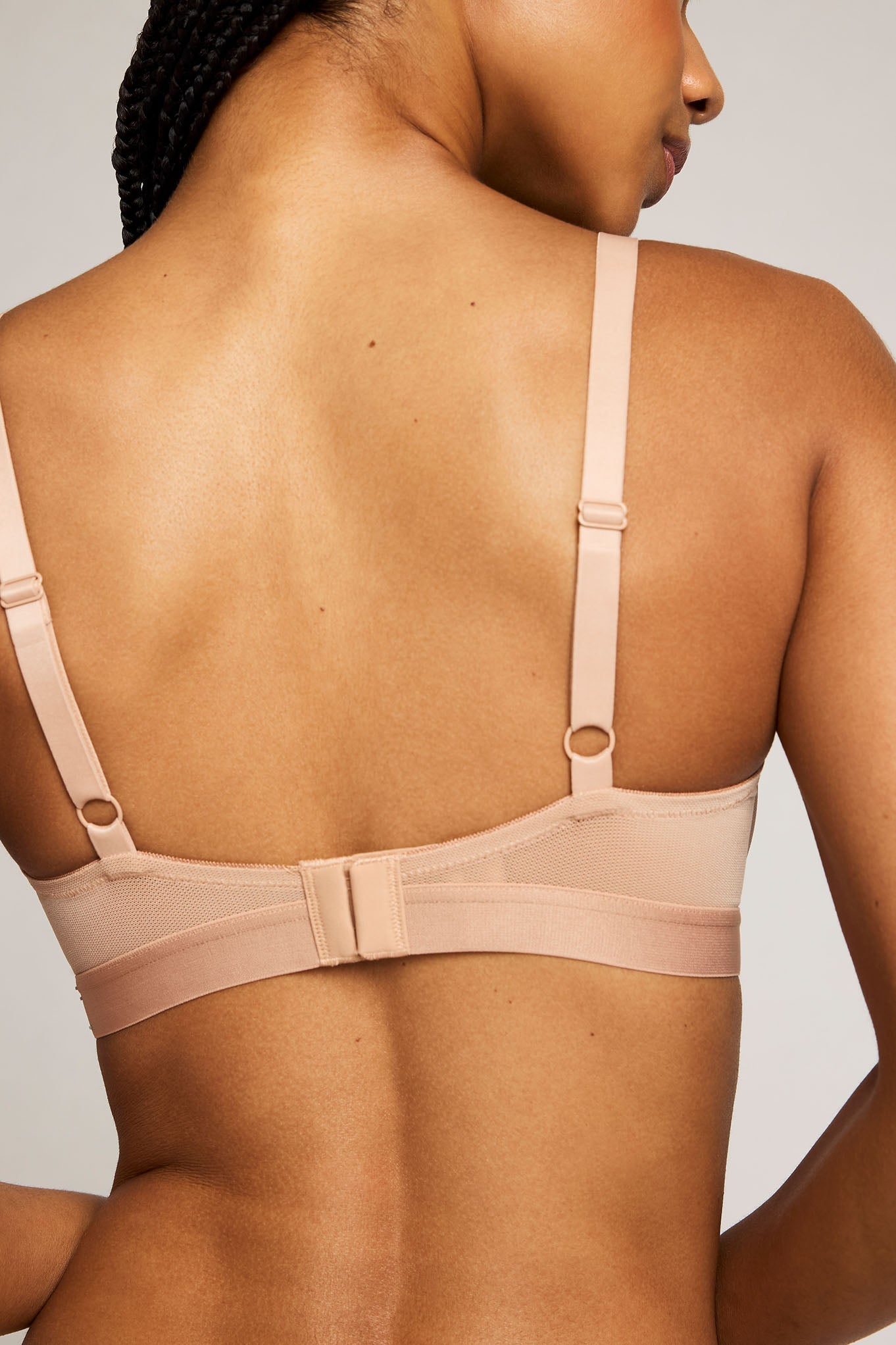 Sieve Balconette Bra in Buff