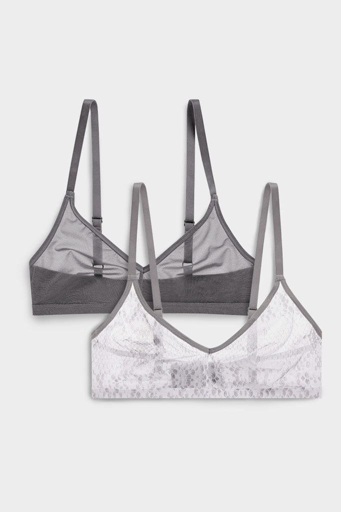 Sieve Non-Wire Bra Custom 2-Pack