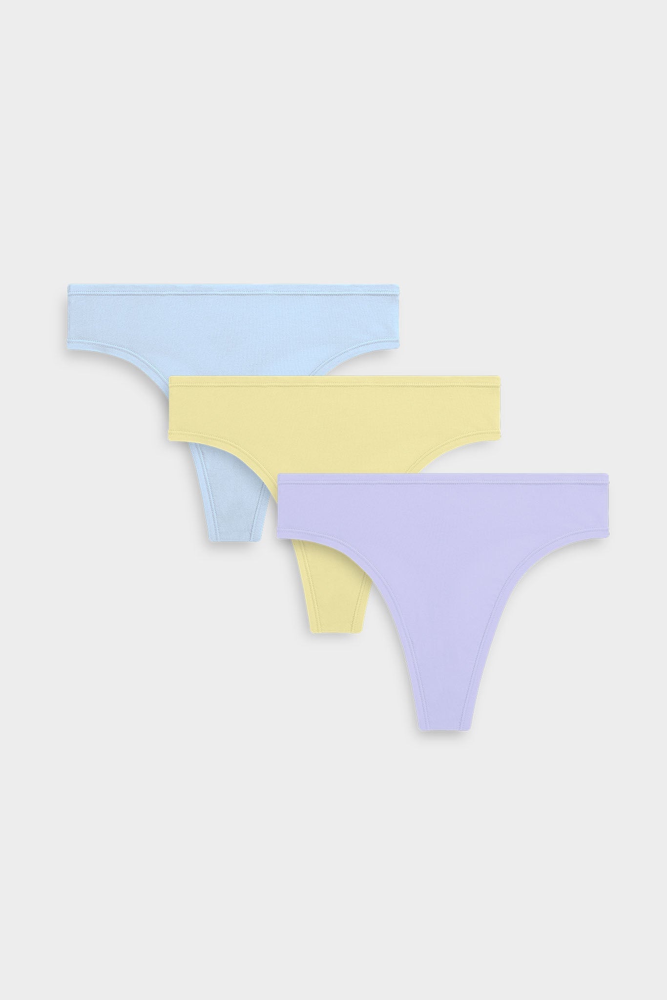 Cloud Cotton Thong in Confetti (Pack)