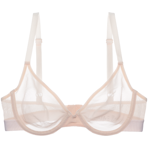 Sieve Demi Bra in Peach