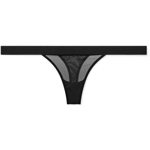 Silky Thong in Black