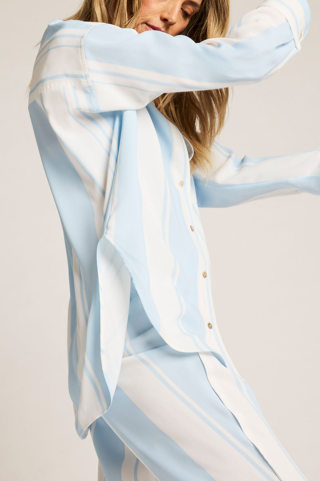 Supreme Shirt in Cloud Stripe