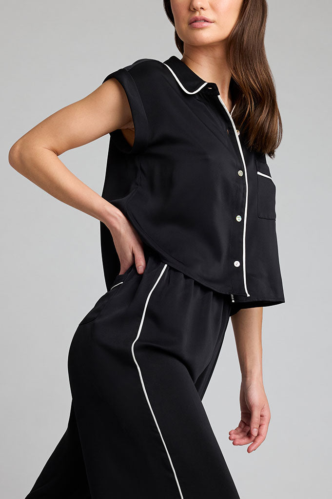 Supreme Short Sleeve Shirt in Black