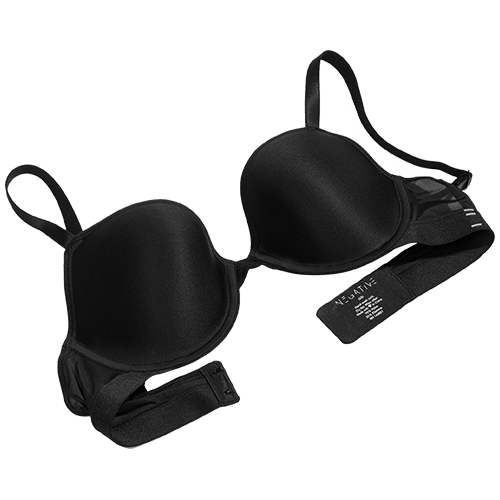 Stealth Mode Demi Bra in Black